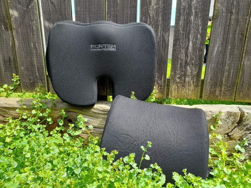 Seat Cushion and Lumbar Support - Fortem