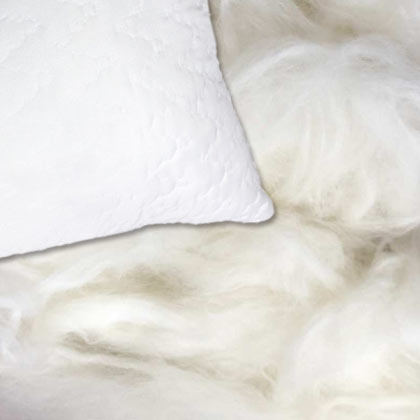 What are the benefits of a Wool Filled Pillow? - American Blossom Linens